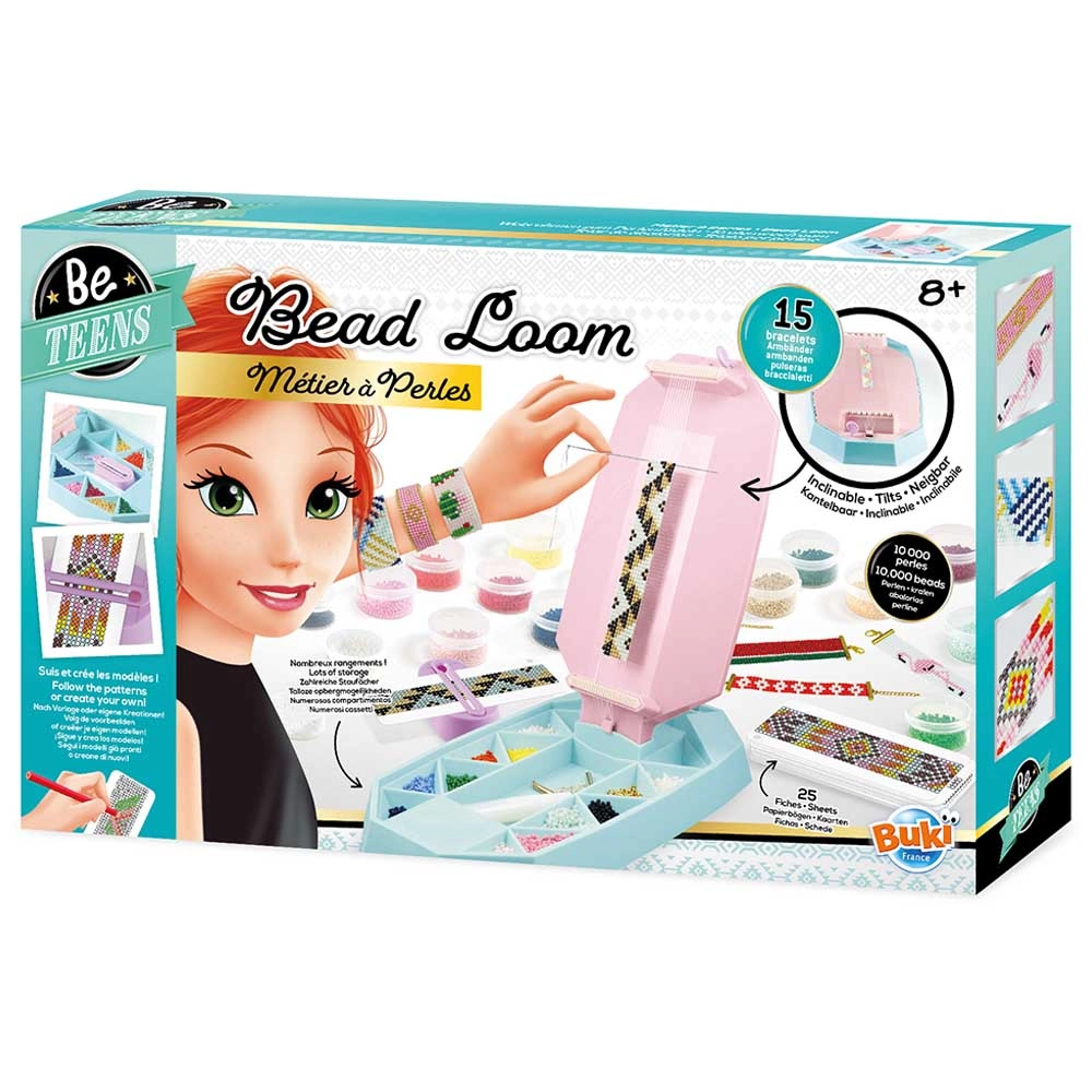 Bead Loom - 15 bracelets 10,000 beads 25 sheets