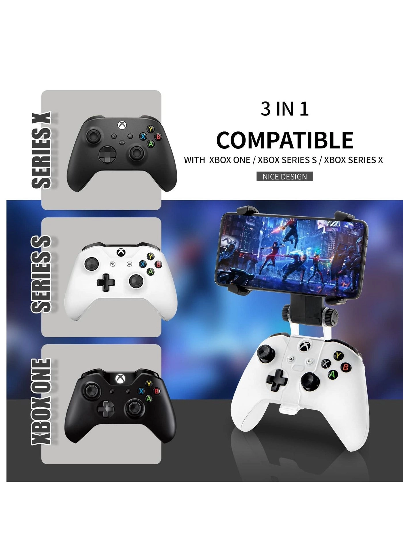 Phone Clip - Xbox Series S/X Xbox One Xbox One S/X