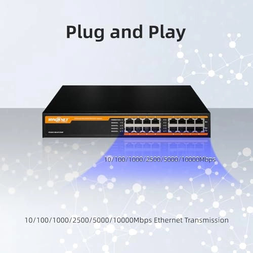 8 Port-BT-250W - 250W 8 ports IEEE802.3bt/at/af 10G