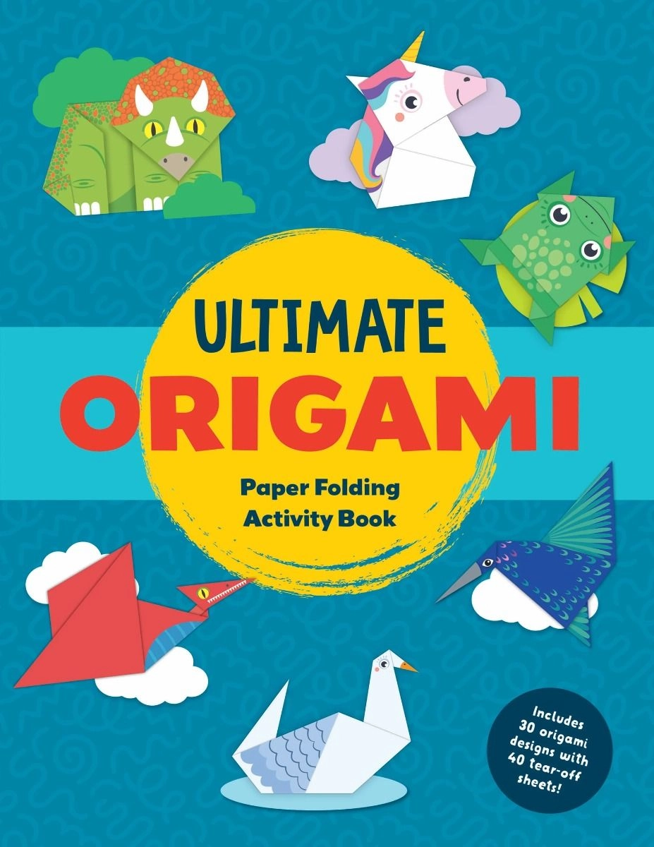 Edu Fun Ultimate Origami Paper Folding Activity Book - 6+ years 40 pcs