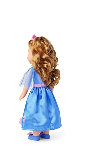 WellieWishers Doll - 14.5-inch Princess in Bloom Outfit Ages 4+