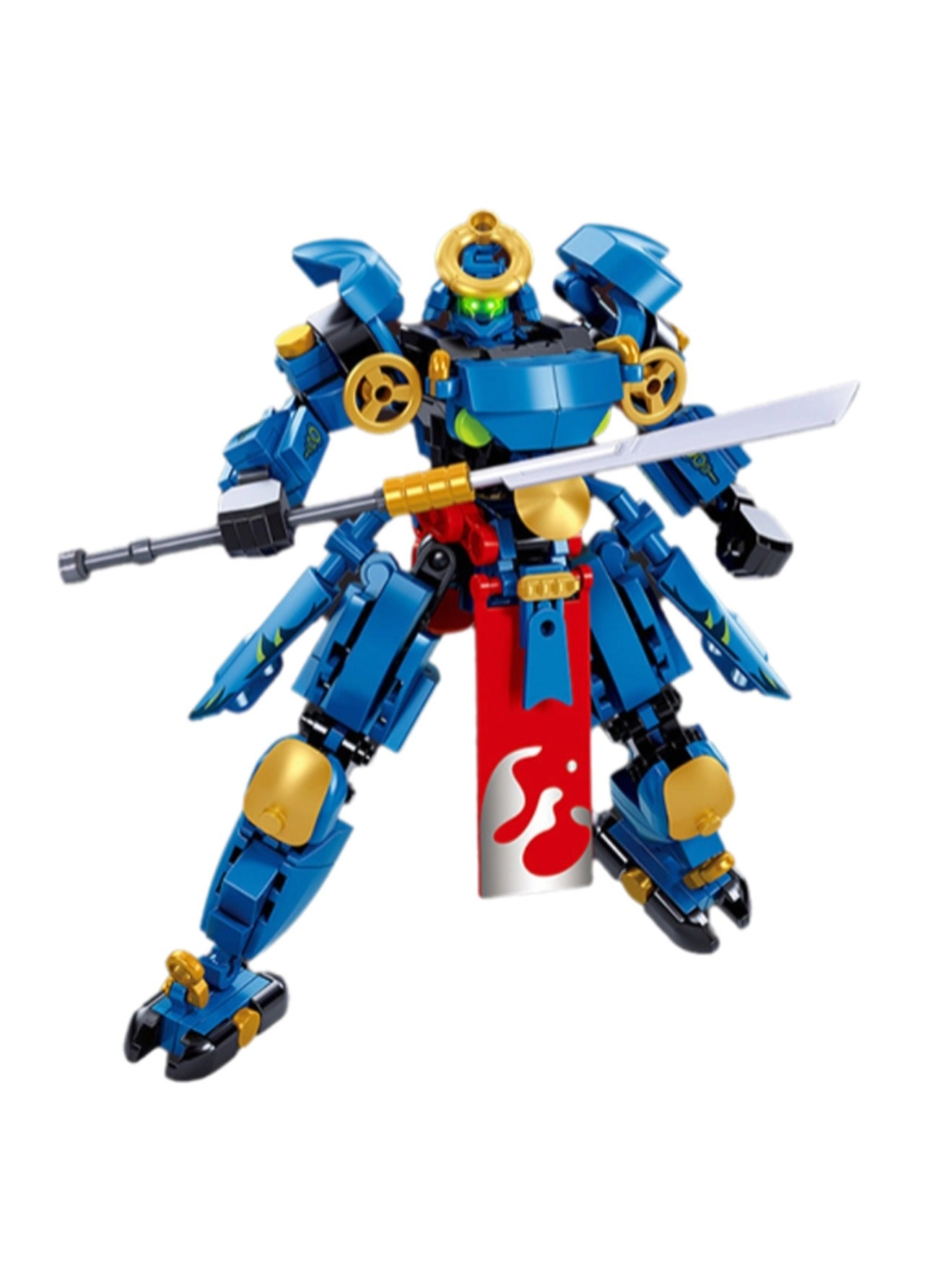 Loquat Character Model Set - Blue Hair Character 302pcs