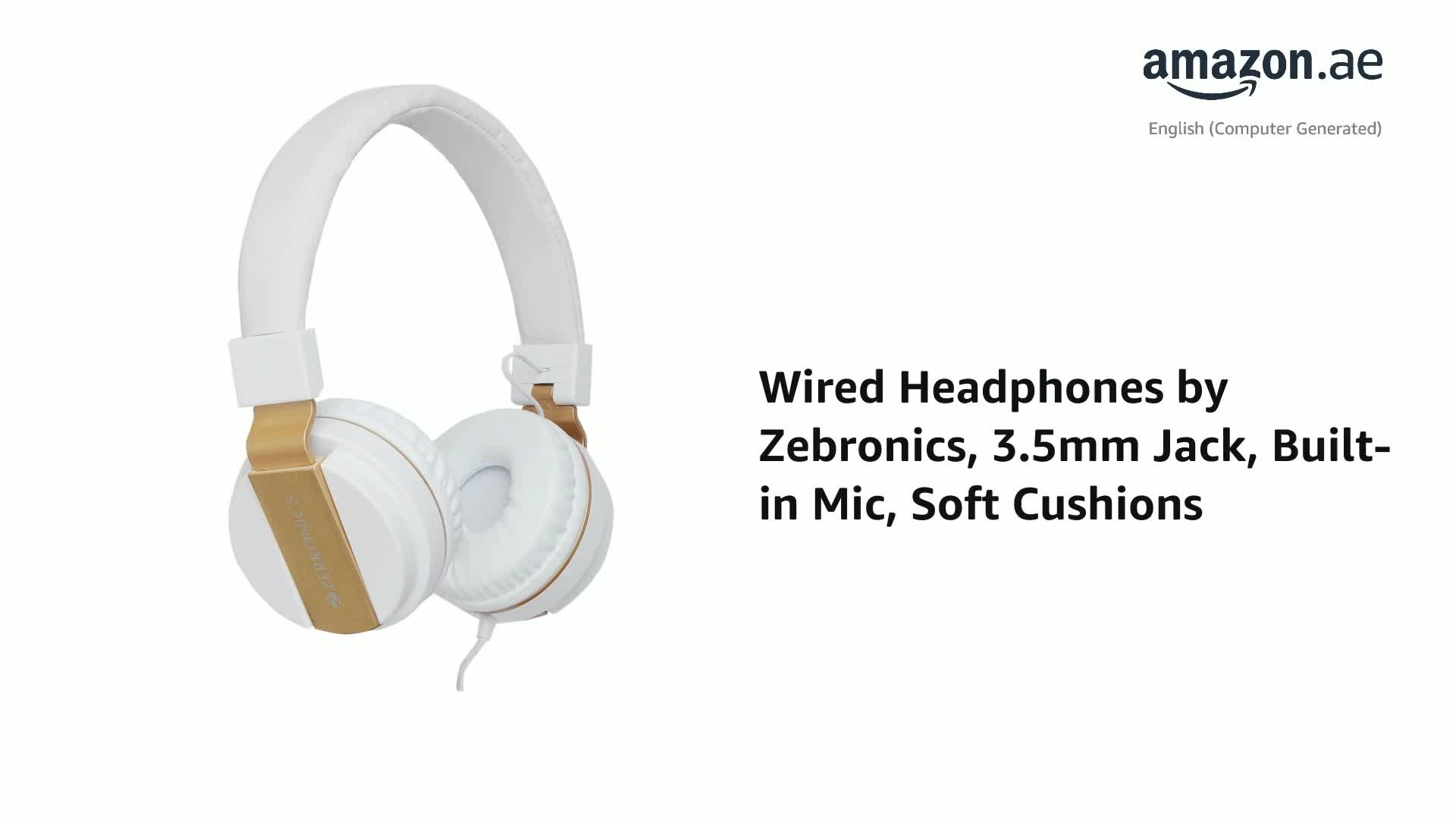 ZEB-STORM Wired Headphone