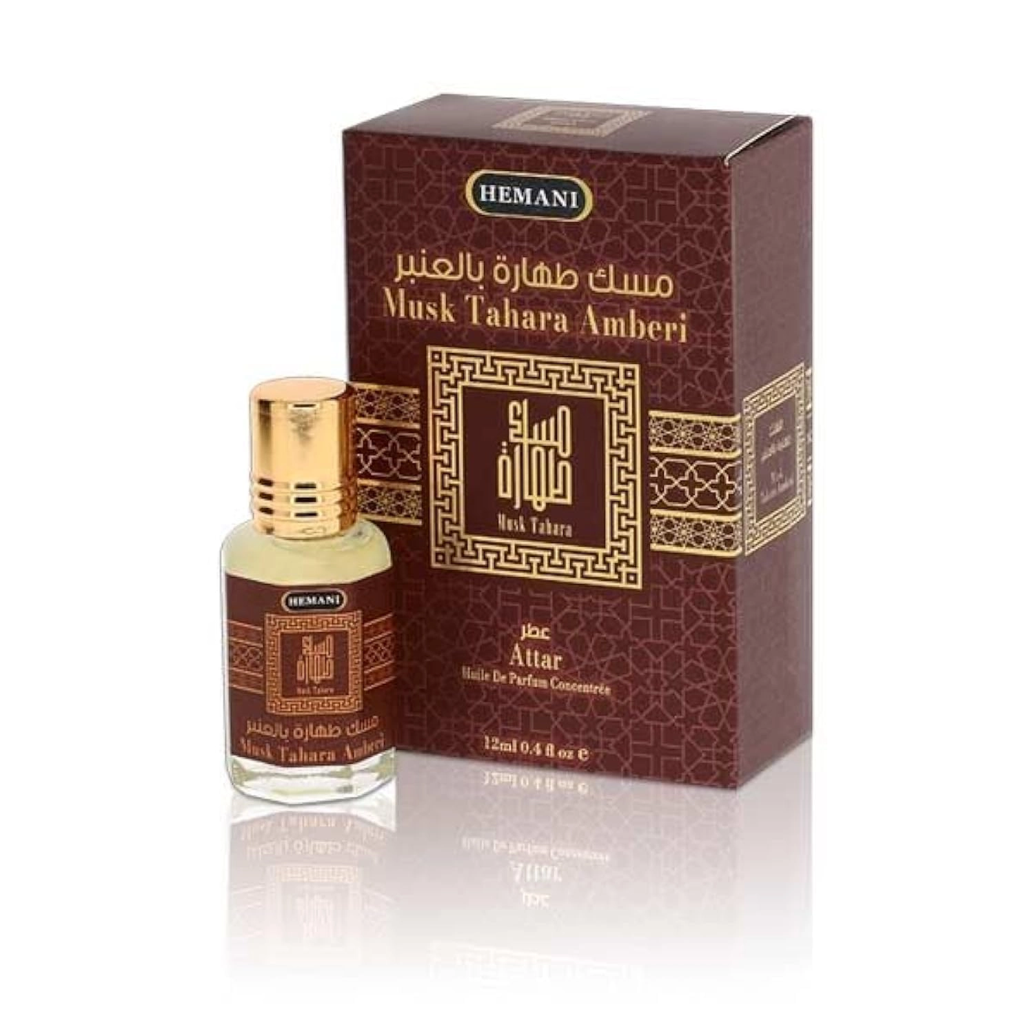 Hemani Pure Musk Tahara Amberi - 12 Milliliters