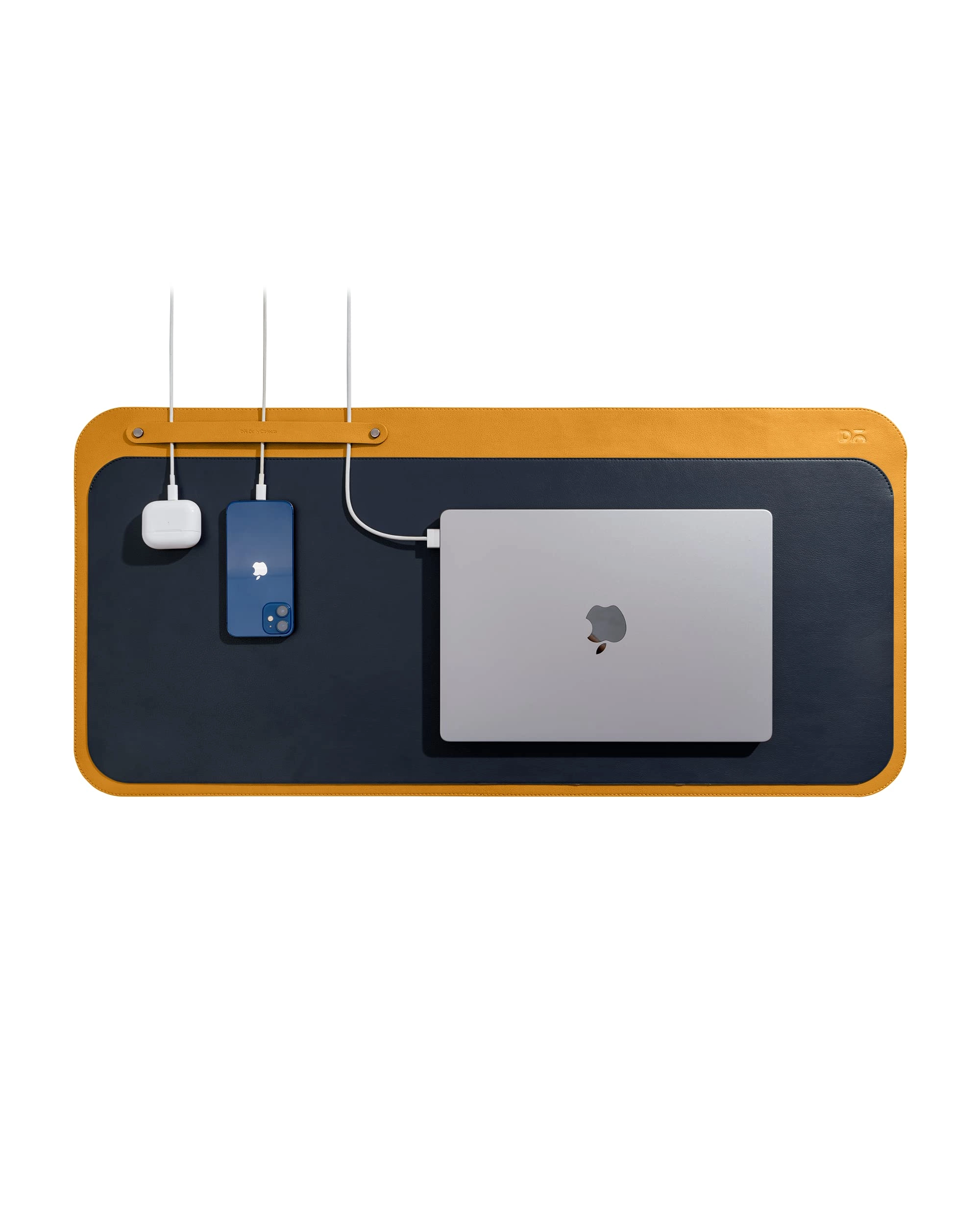 Dart Faux Leather Office Mouse Pad - 81x39 cm