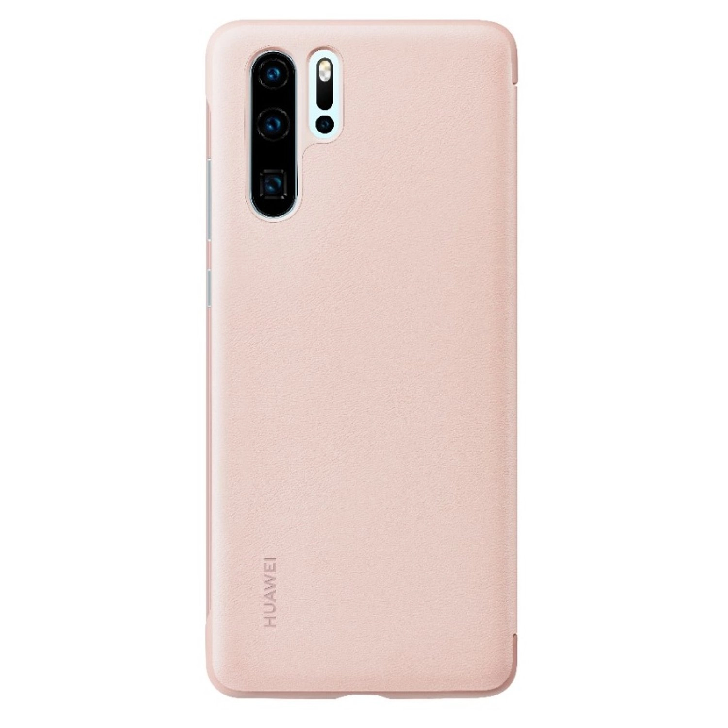 Vogue Smart View Flip Cover - Synthetic Leather for Huawei P30 Pro