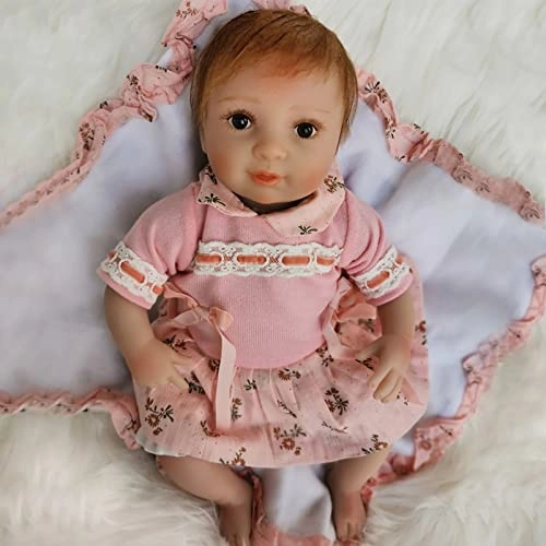 Reborn Baby Doll - 16 Inch Vinyl Cotton Body Pink