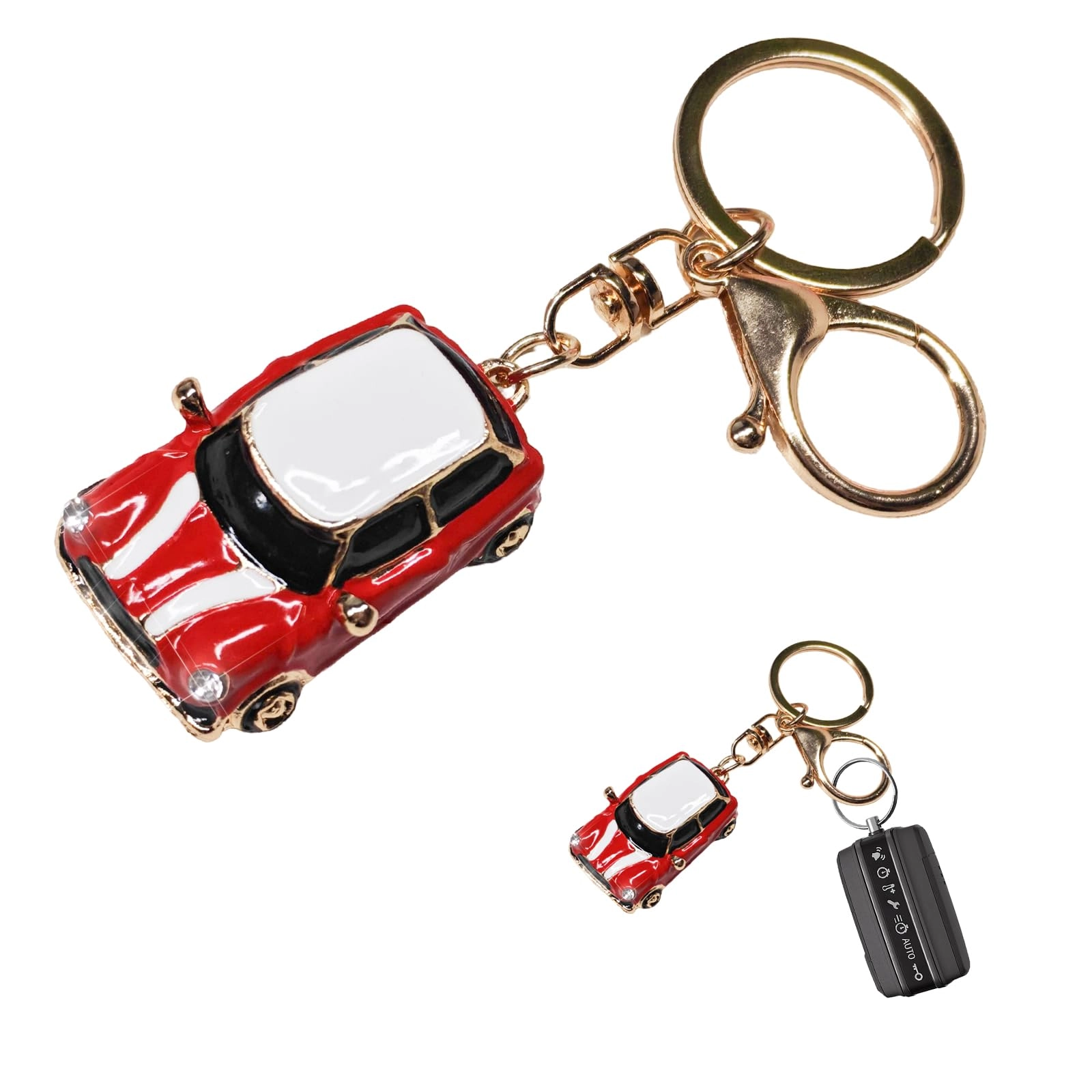 Car Model Rhinestone Keychain - Vehicle