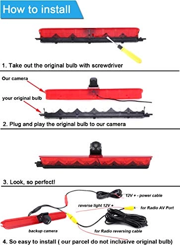 Rear View Camera - Night vision 628 x 568 pixels