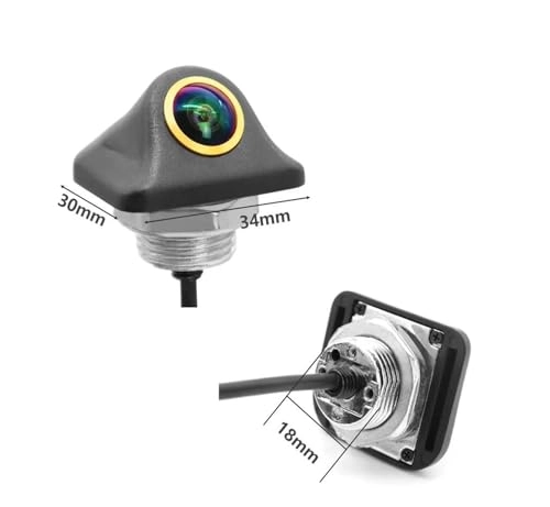 Intelligent Dynamic Trajectory Car Rear View Camera - Night Vision Wire 4K AHD 1080P