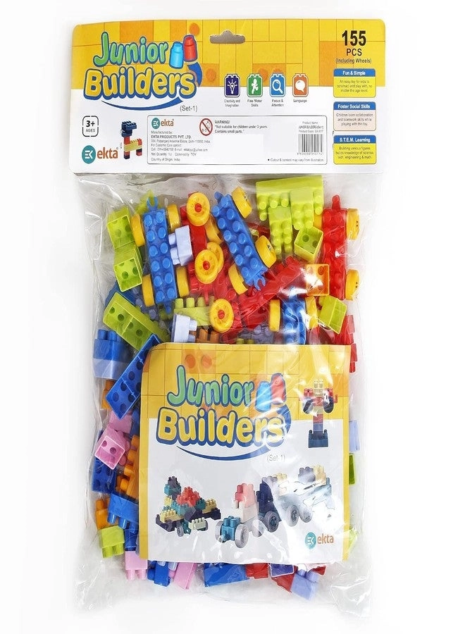 Junior Builder Blocks - 155pcs