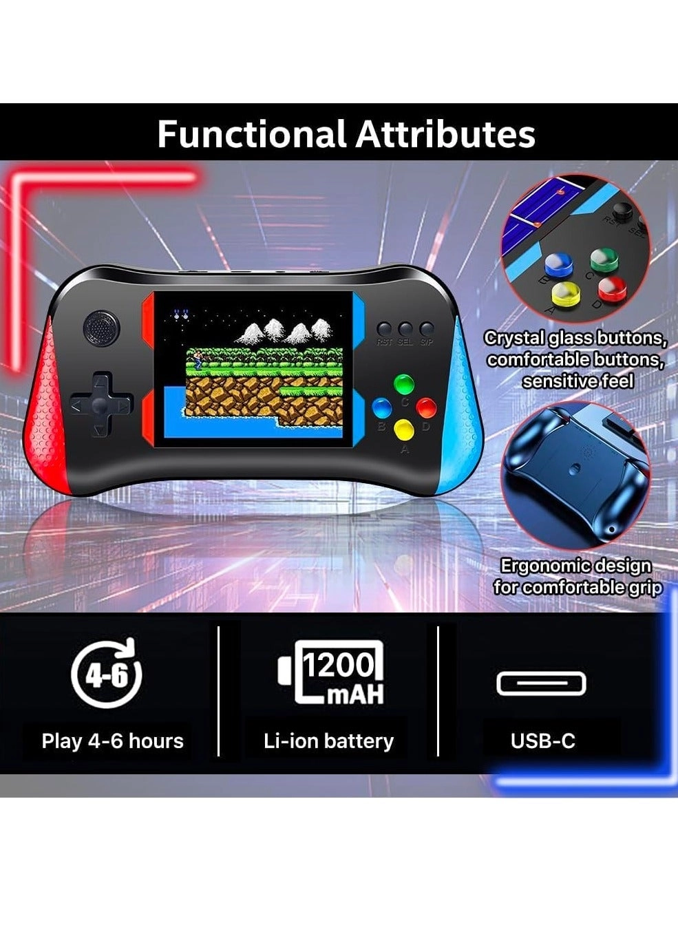 DM010 - 3.5" 500 Classic Games