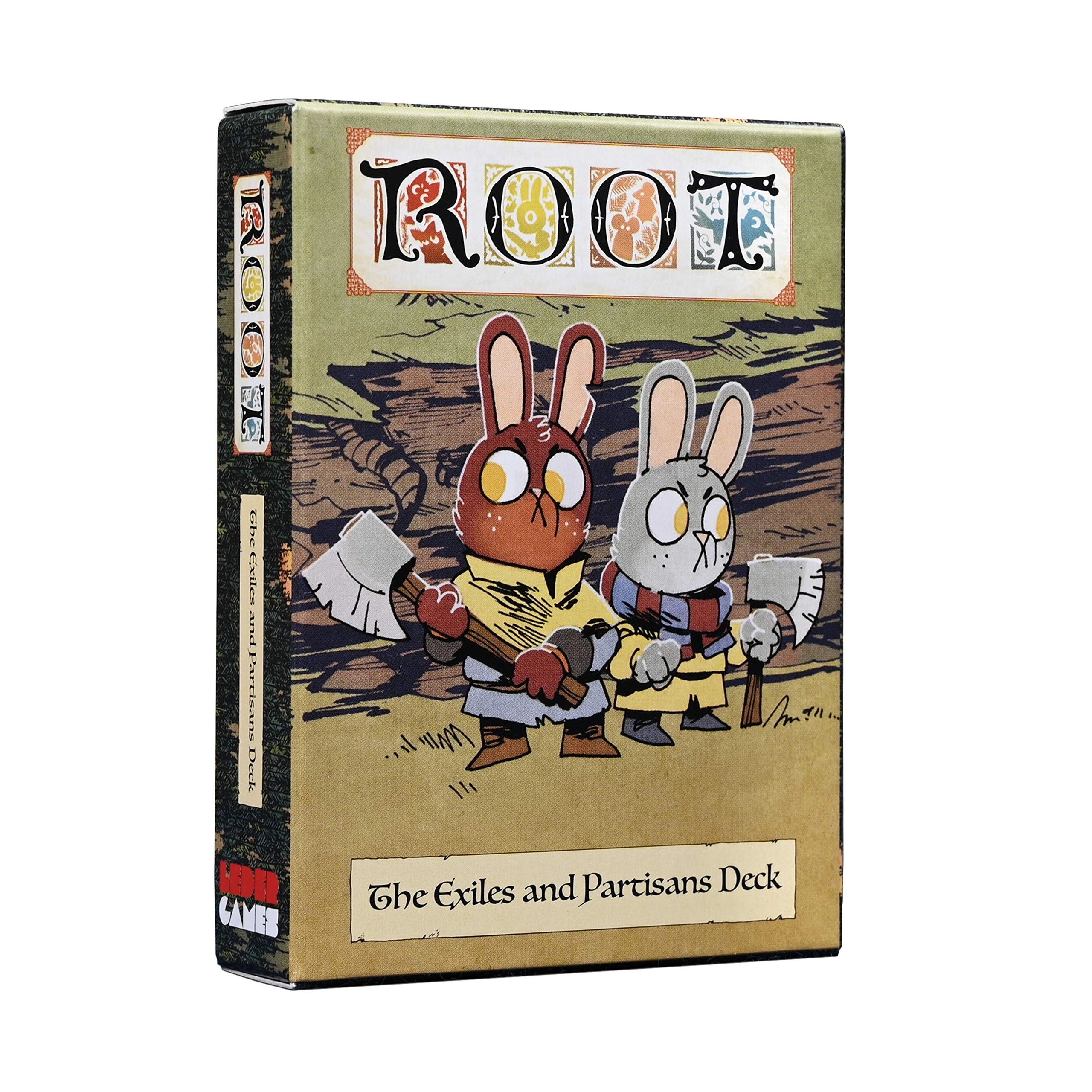 Leder Games Root: Exiles and Partisans - Card Game