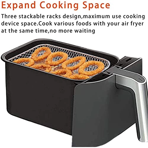 Air Fryer Rack - 304 stainless steel 1 x dual air fryer rack