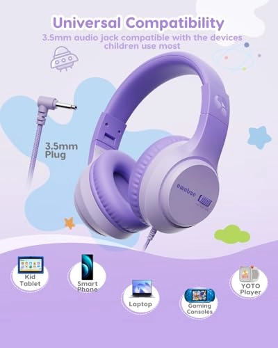 Kids Headphones Wired Headphone