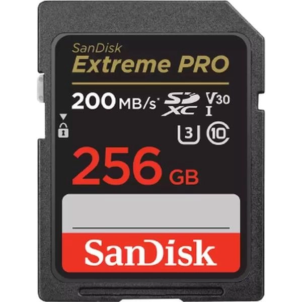 Extreme Pro SD UHS I 256GB