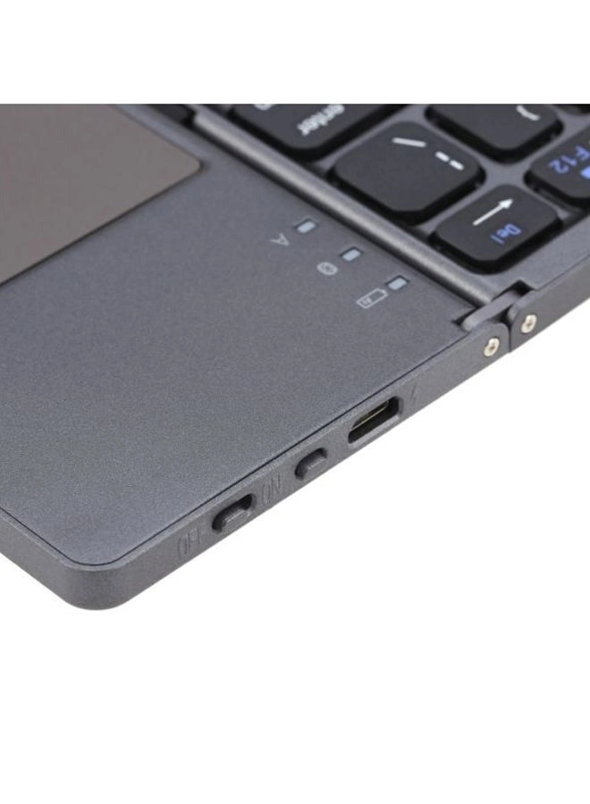 Round Keycap Touch Keyboard Case - Wireless