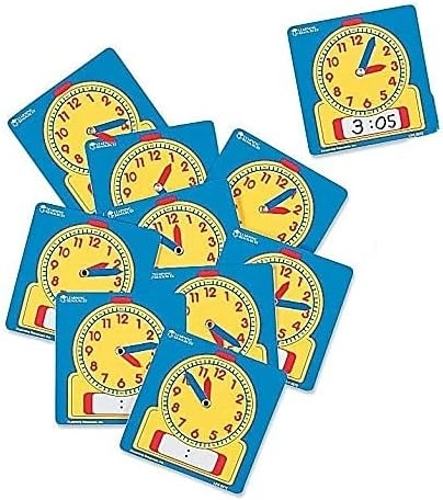 Demonstration Clock - 5 to 8 years 10 pieces