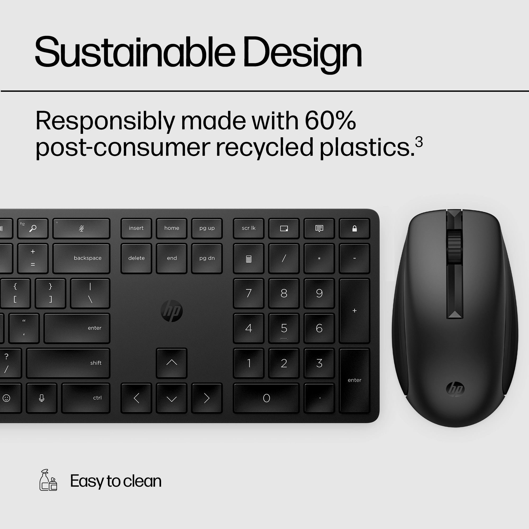 650 Wireless Keyboard And Mouse Combo - AR/EN Wireless