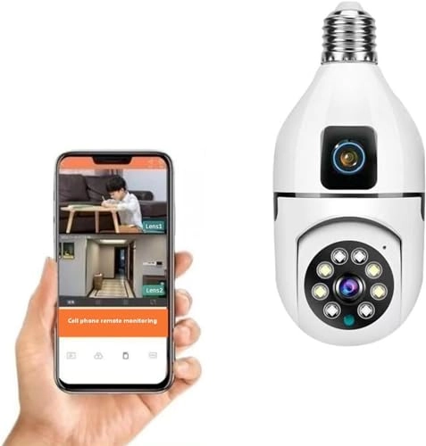 Light Bulb Security Camera 1080P