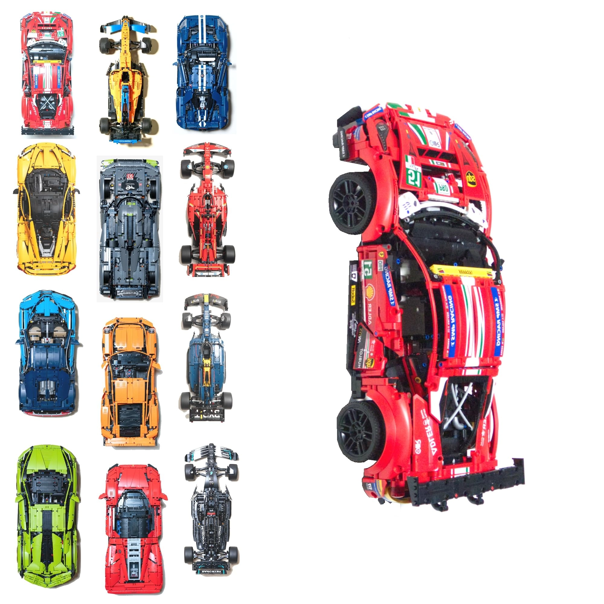 Wall Mount Compatible for Lego - Made in France Plastic