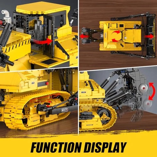 Bulldozer (17049) - Yellow