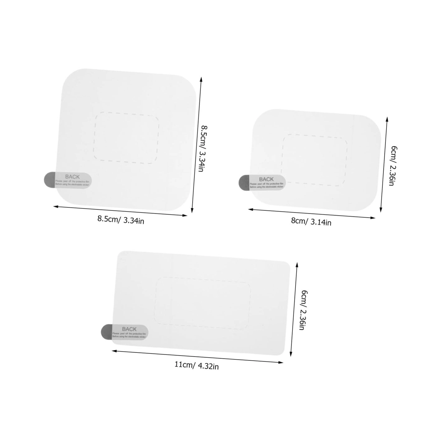 Protective Shields - 12 Sheets Anti Fingerprint