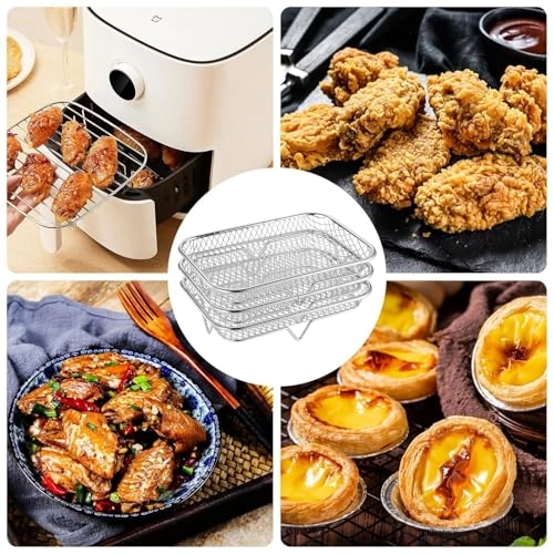 Air Fryer Rack - Stainless steel 3 piece(s)