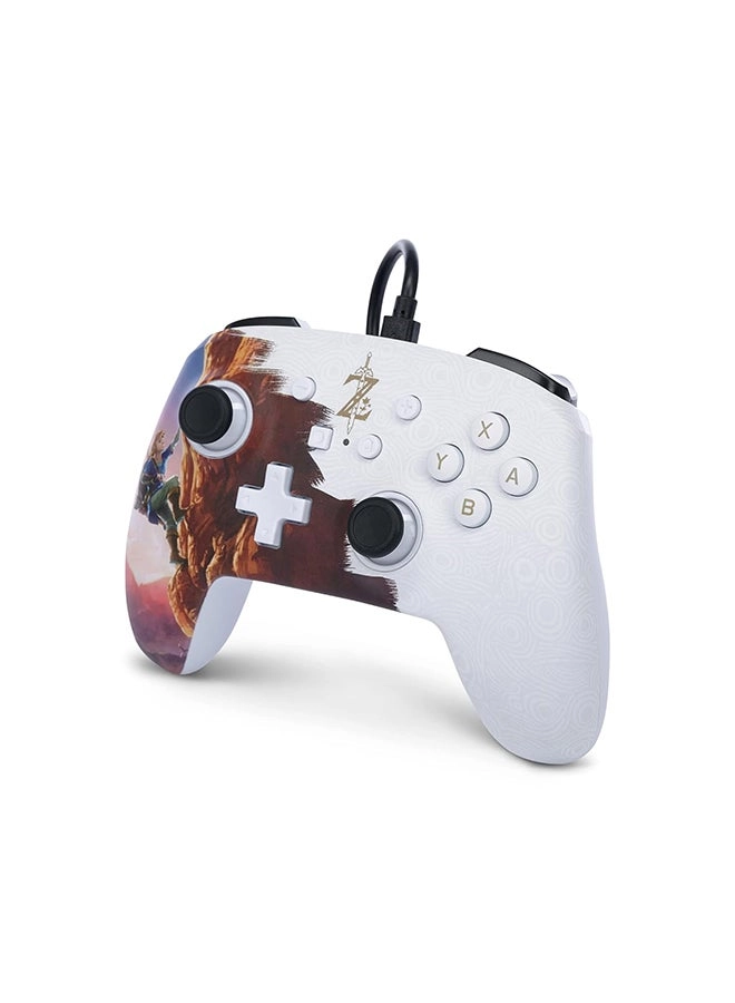 Nintendo Switch Enhanced Wired Controller Mario Hero Reel