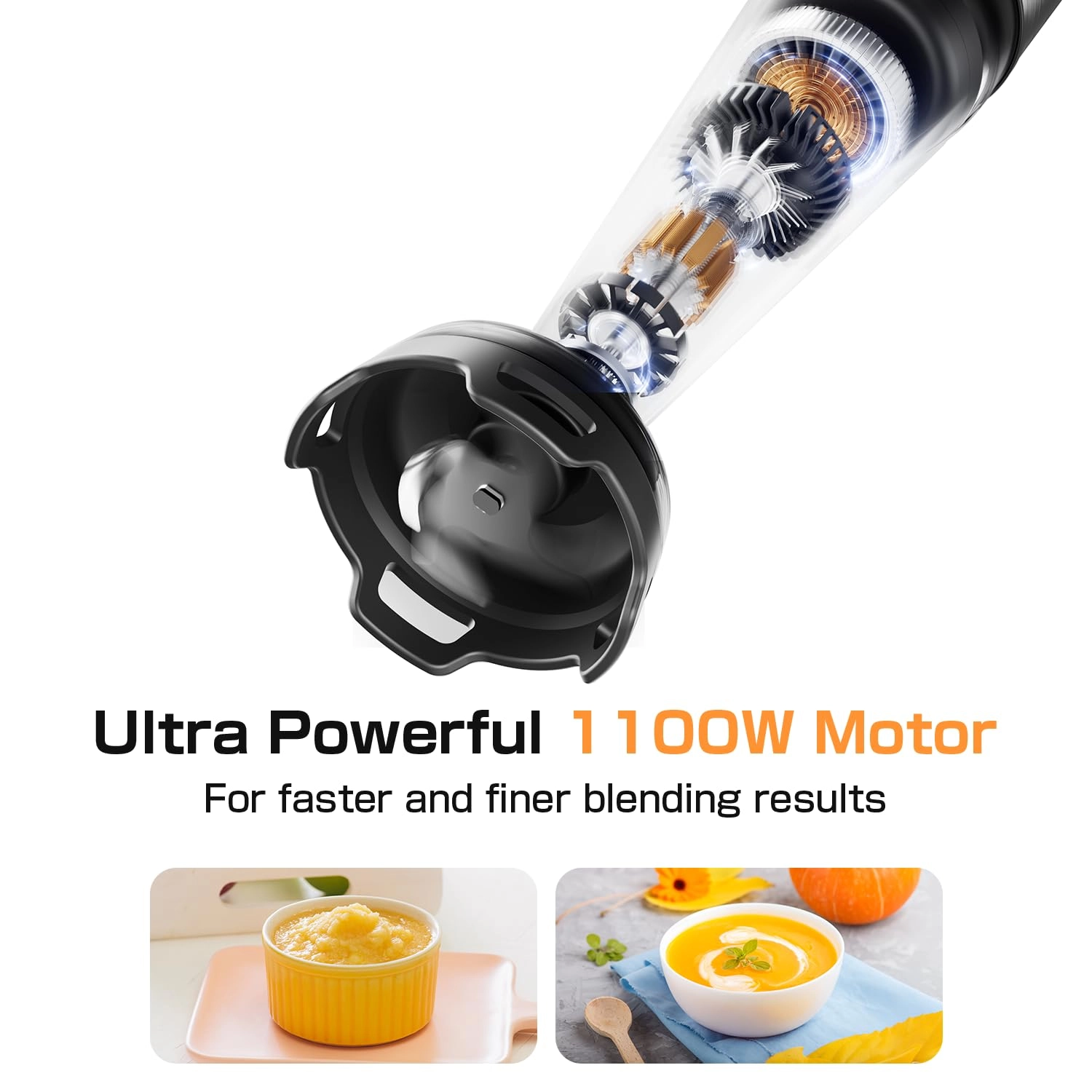Immersion Blender - 1100W
