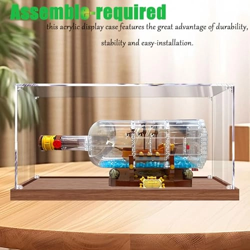 Acrylic Display Case - Transparent 35 x 15 x 15 cm Compatible with 21313