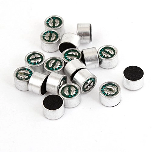 Pin Type Round Electret Condenser MIC Capsules USB+Infrared Microphone - 18 Pieces