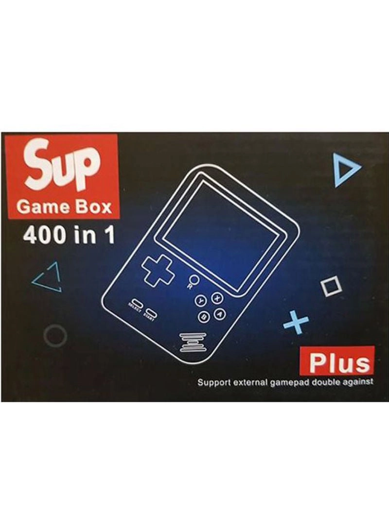 Handheld Game Console - 400 Built-in Games 3-Inch Color Screen Rechargeable Battery