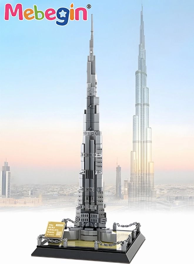 MEBEGIN Burj Khalifa - Construction 555 pcs