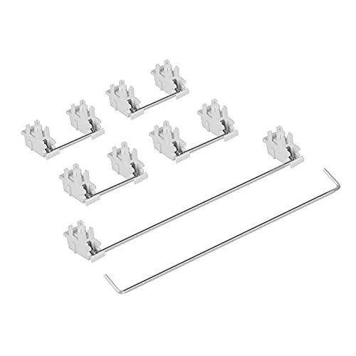 DUROCK White Plate Mount Stabilizers - Wired