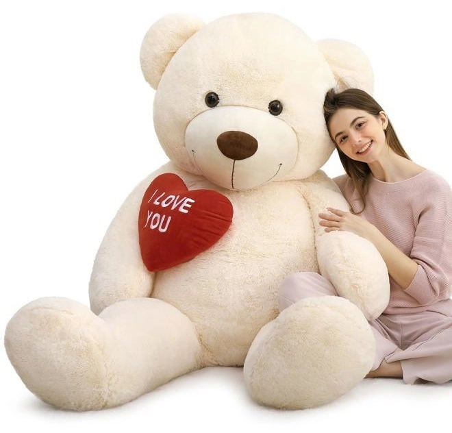 MaoGoLan I Love You Red Heart Teddy Bear - 152 cm