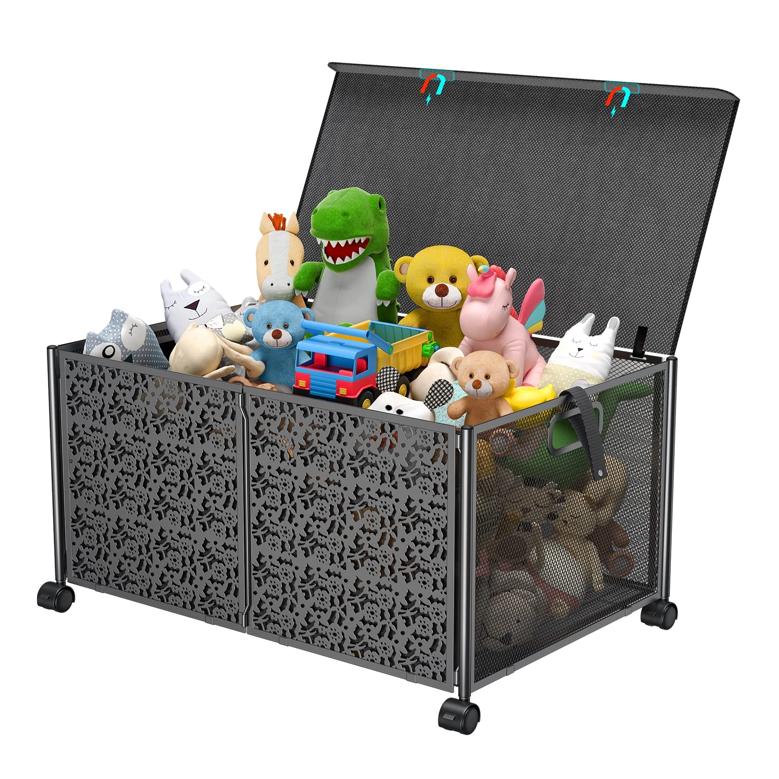 SHIISEWE Toy Storage Box - Metal 70L