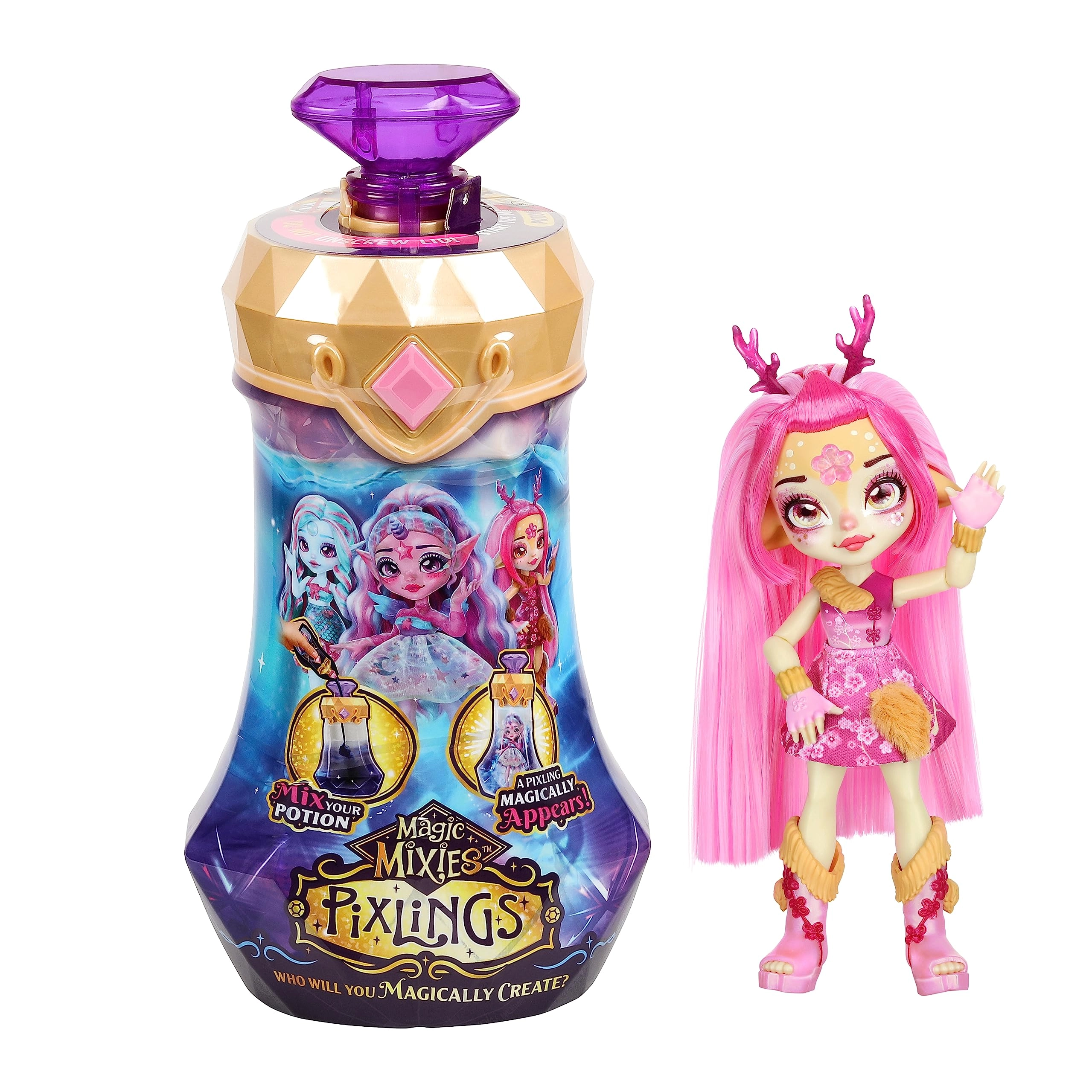 Magic Mixies PixlingsL S1 - DOLL ROSE Ages 5+