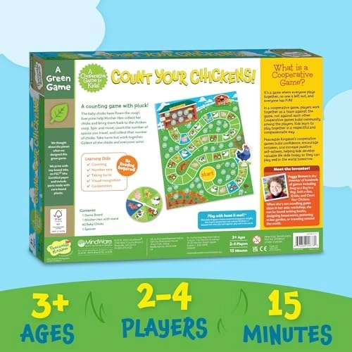 Count Your Chickens - 3 and up 43 pieces