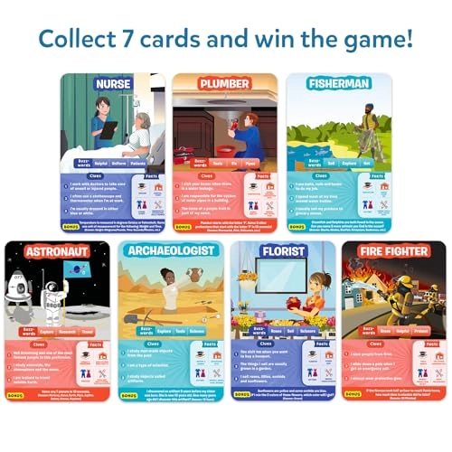 Guess in 10 Inspiring Professions - Card Game