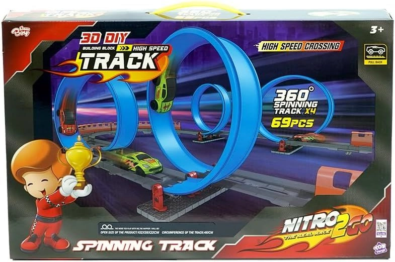 Nitro2Go Spinning Track - 69pcs