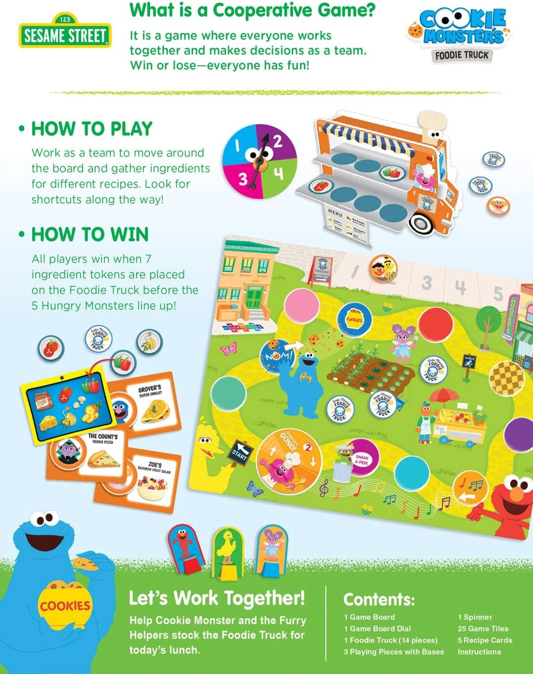 Sesame Street: Cookie Monster Cooperative Game