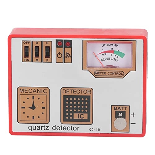 ZAICOLER Quartz Tester - Watch Battery Tester Demagnetizer Portable