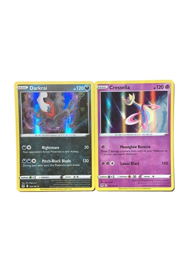 Pokémon Darkrai 120/196 + Cresselia 074/196 - 2pcs