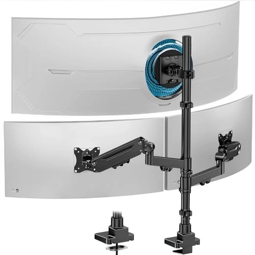 PUTORSEN Triple Monitor Stand - 3 27 inche
