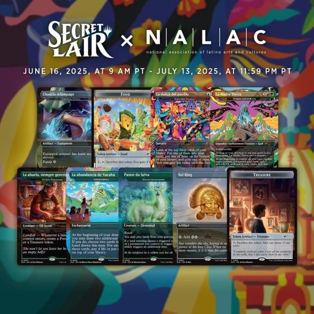 Wizards of the Coast Secret Lair x NALAC Nuestra Magia