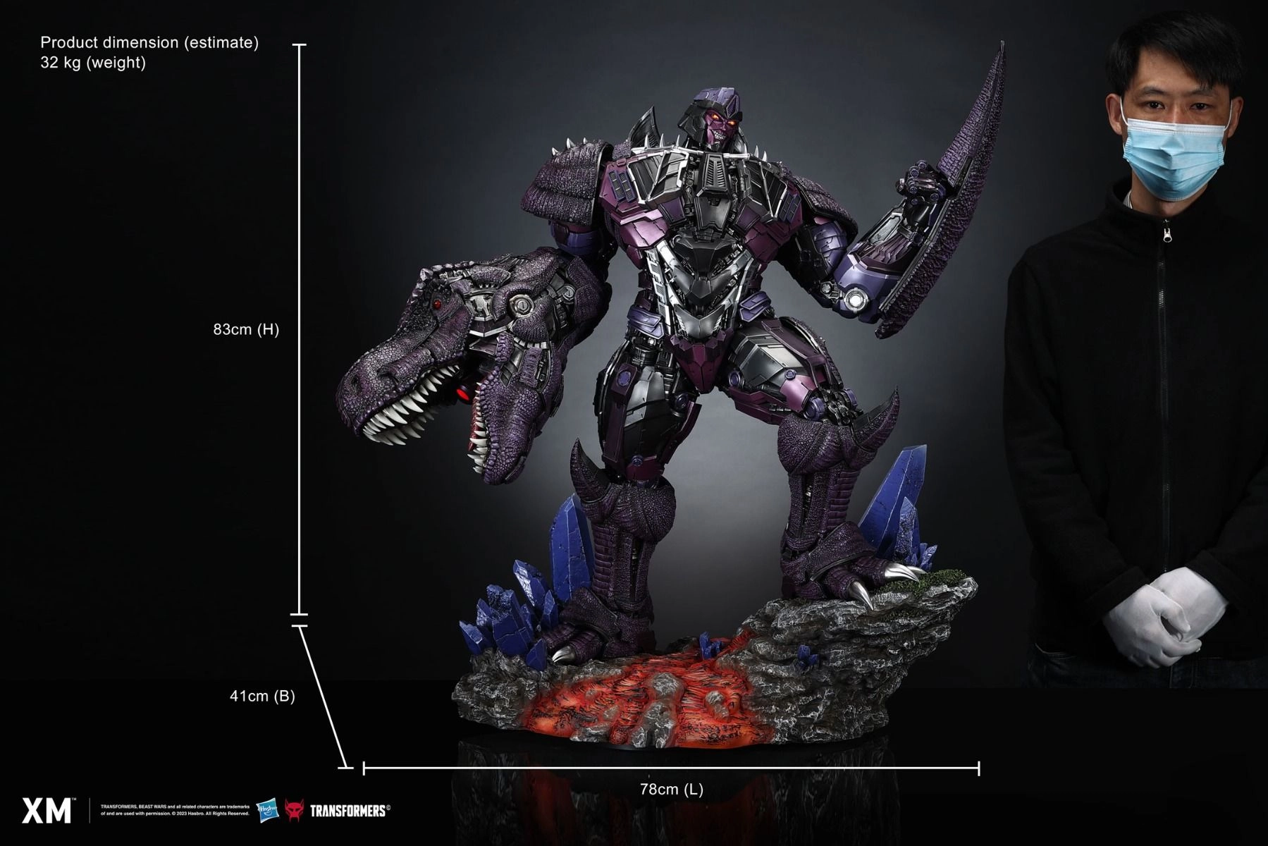 Megatron Beast Wars Series Statue