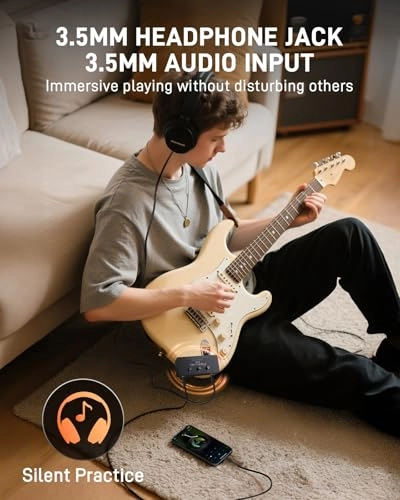 F1R - Mini Headphone Guitar Amplifier 3.5mm Aux