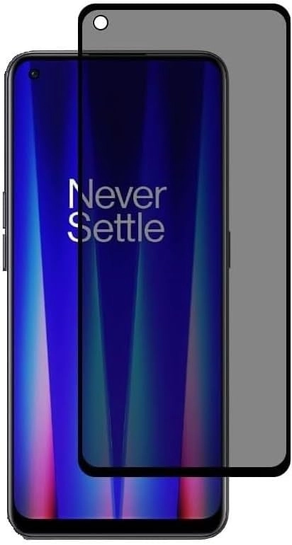 Muzz International Privacy Tempered Glass Screen Protector for 1+Nord CE 2 Lite