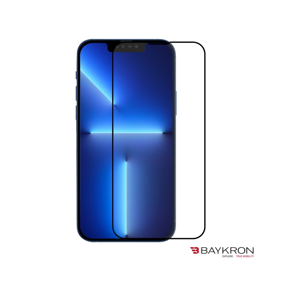 Baykron Screen Protector - Edge to Edge Applicator iPhone 13 iPhone 13 Pro